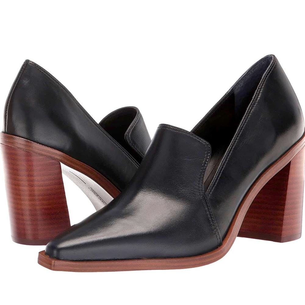 Vince Camuto Wevenly Stacked Heel Pump